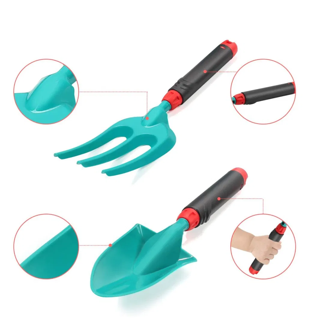 Gardening Tools for Kids Children Garden Planting Tools Set for Kids Outdoor Gardening Toys with Bag Watering Can Birthday Gifts Girls