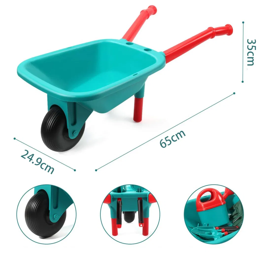 Gardening Tools for Kids Children Garden Planting Tools Set for Kids Outdoor Gardening Toys with Bag Watering Can Birthday Gifts Girls